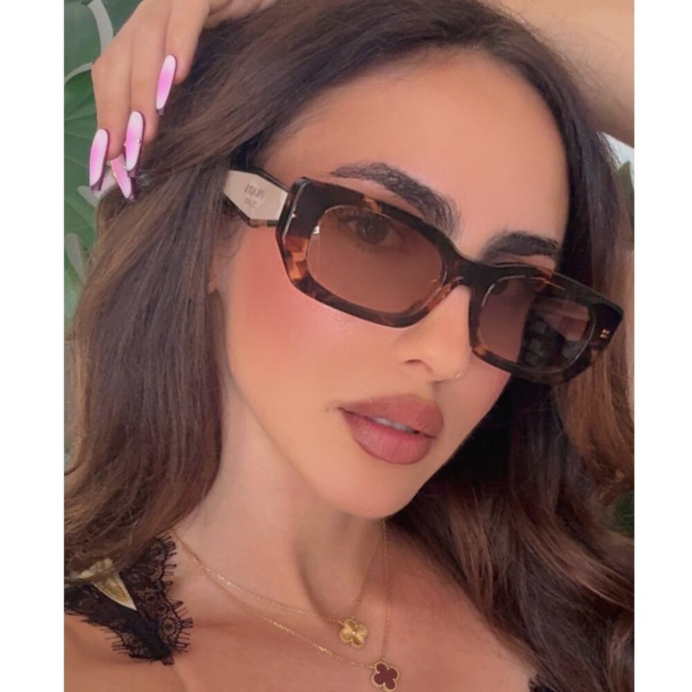 NEW Prada PR B05S Sunglasses in Tortoise Brown